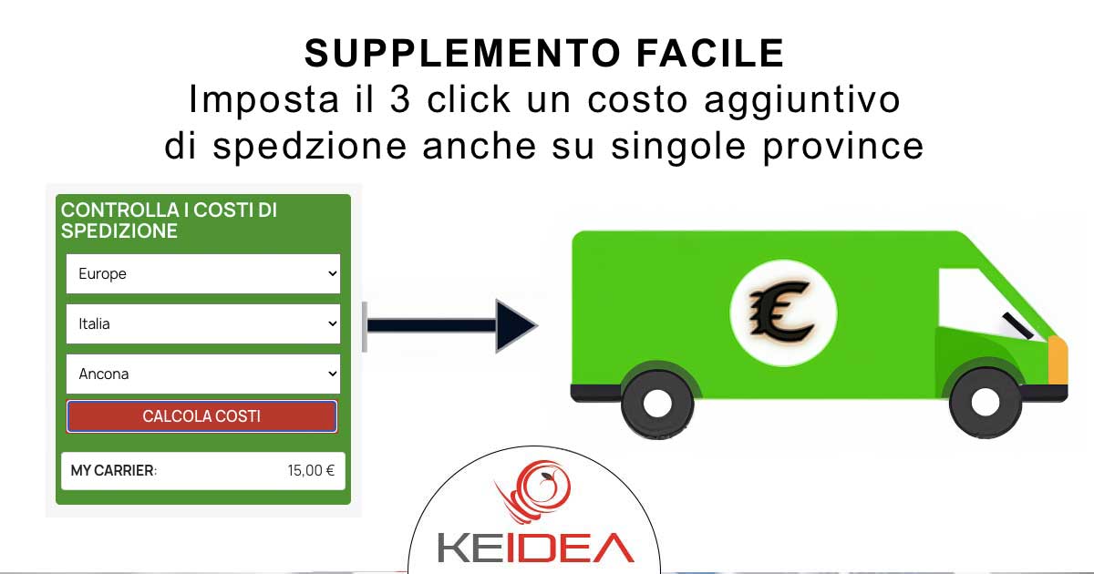 Modulo Prestashop Supplemento Facile