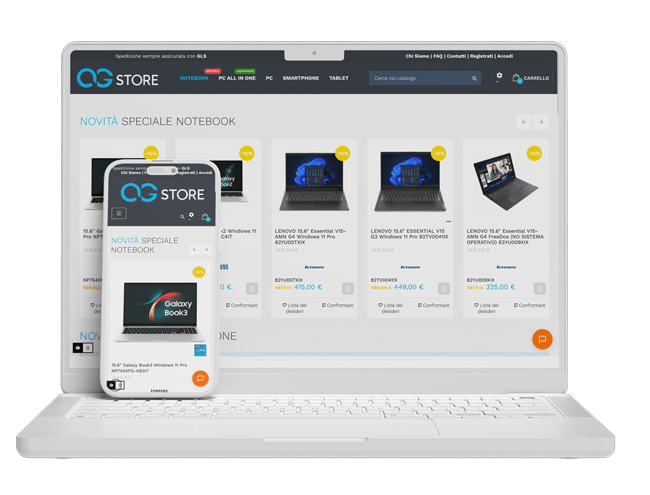 Sviluppo E-Commerce e Ottimizzazione della Conversione (CRO): AEGStore.it