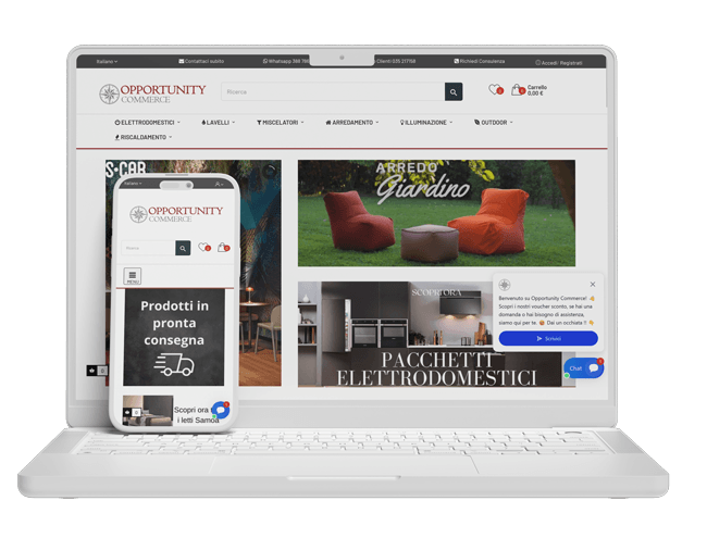 Realizzazione E-Commerce: Opportunitycommerce